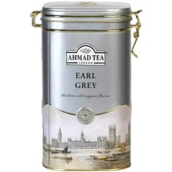 تصویر چای معطر ارل گری احمد قوطی فلزی 450 گرمی Ahmad Tea Earl Grey 