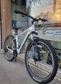 تصویر دوچرخه کوهستان اورلود ۲۷.۵ با قطعات اصلی و فابریک Overload 27.5 mountain bike with original parts and fabric