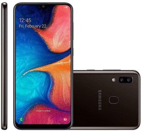 تصویر گوشی موبایل سامسونگ مدل Galaxy A20 SM-A205F/DS دو سیم کارت ظرفیت 32گیگابایت 