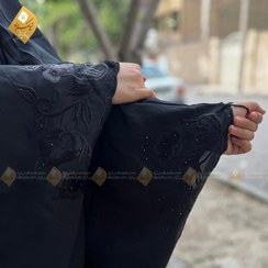 تصویر چادر جده گلدوزی طرح رویال 
