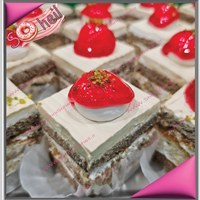 تصویر شیرینی تر برشی ساده 