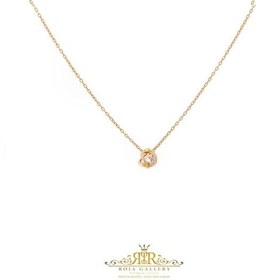 تصویر گردنبند هندسی تک نگین - کد N-79188 