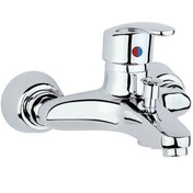 تصویر شیر حمام راسان مدل هلیا کروم 