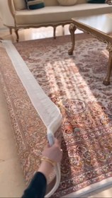 تصویر محافظ ریشه فرش 6 متری جنس حریر مدل Carpet Protector 