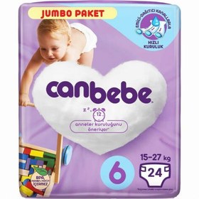 تصویر پوشک کودک جان به به مدل jumbo paket سایز 6 بسته 24 عددی ا پوشک کودک و نوزاد پوشک کودک و نوزاد