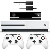 تصویر کنسول بازی مایکروسافت Xbox One S | حافظه 1 ترابایت به همراه یک دسته اضافه + کینکت ا Microsoft Xbox One S 1TB + 1 extra controller + Kinect Microsoft Xbox One S 1TB + 1 extra controller + Kinect