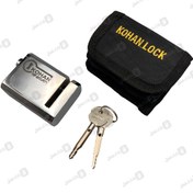 تصویر دیسک قفل موتور سیکلت کهن کوچک چهارپر 