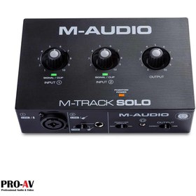 تصویر کارت صدا M-Audio M-Track Solo M-Audio M-Track Solo