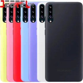 تصویر کاور سیلیکونی تک رنگ اورجینال Huawei Y8P مدل پاک کنی اصل (متریال ویتنام) 