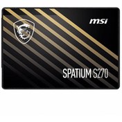 تصویر حافظه اس اس دی ام اس آی مدل Spatium S270 ظرفیت 240 گیگابایت MSI Spatium S270 240GB Internal SSD