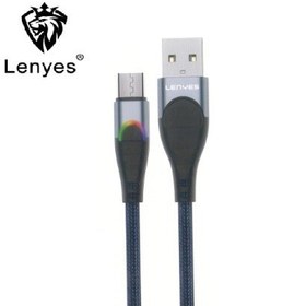 تصویر کابل تبدیل USB به تایپ سی LENYES مدل LC941C طول یک متر 