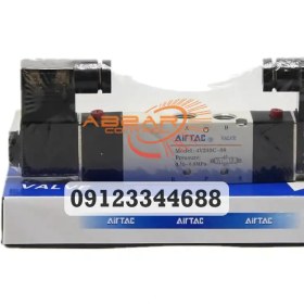 تصویر شیر برقی پنوماتیک ایرتک مدل 4v230C-08 سایز 1/4 اینچ 