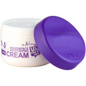 تصویر کرم مرطوب کننده مناسب انواع پوست حاوی روغن آووکادو شی باتر و ویتامین E حجم EIN Hand And Face Moisturizing Cream