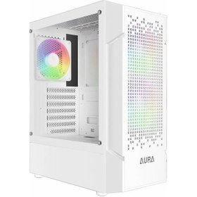 تصویر کیس کامپیوتر گیمدیاس مدل AURA GC7 Gamdias AURA GC7 Mid Tower Case