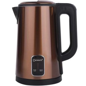 تصویر کتری برقی استیل دسینی ایتالیا electric kettle