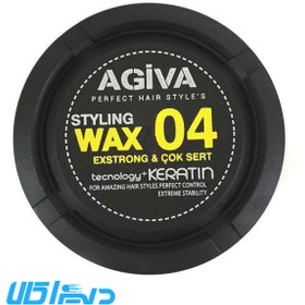 تصویر حالت دهنده موی آگیوا شماره 04 Agiva Styling Wax 