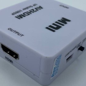 تصویر مبدل مینی مدل AV به HDMI Mini AV To HDMI Converter