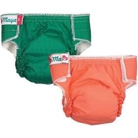 تصویر پوشک بچه قابل شست و شو سایز S مایا Maya Reusable Cloth Diaper Size S