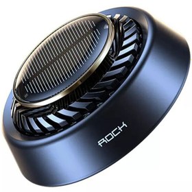 تصویر خوشبوکننده خودرو خورشیدی راک ROCK RAM0021 in-car Solar Fragrance Rotary Version 