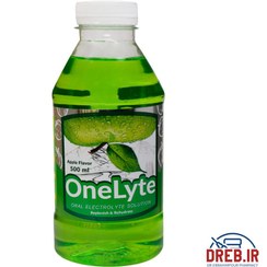 تصویر محلول او آر اس وانلایت ۵۰۰ میلی لیتر -One Lyte ORS solution Apple flavore 