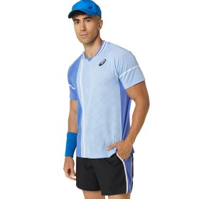 تصویر تی شرت تنیس مردانه اسیکس Asics Match Actibreeze SS TOP- آبی 