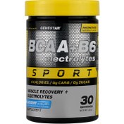 تصویر پودر بی سی ای ای و ب6 ژن استار 420 گرمی Genstar BCAA + B6 Powder 420 gr