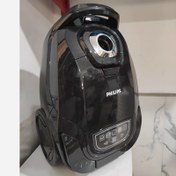 تصویر جاروبرقی فیلیپس جارو برقی philips مدل 9173 توان 3000 وات واقعی مکش بسیار قوی صفحه لمسی بدنه اکلیلی ارسال رایگان 