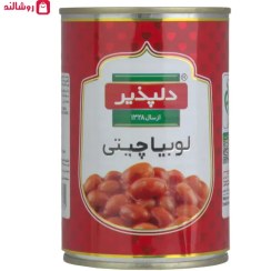 تصویر کنسرو لوبیا چیتی دلپذیر ۴۲۰ گرم 