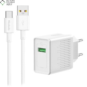 تصویر شارژر دیواری 18 وات مک دودو مدل CH-5750 Mcdodo 18W QC3 Quick Charger Set