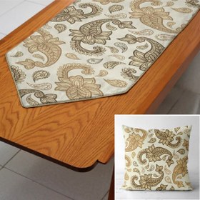 تصویر ست کوسن و رانر کد S18 بته جقه