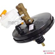 تصویر بوستر ترمز کامل با پمپ 10 اینچ ABS (پمپ 22) سمند ملی و دنا EF7 تکلان توس Brake parts