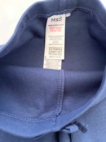 تصویر لگ کبریتی دخترانه رنگ سورمه ای برند M&S 