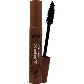 تصویر ریمل حجم دهنده و بلند کننده اینفینیتی لش اپکس ا Apex infinity lash XXL black mascara 