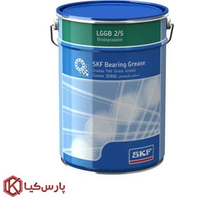 تصویر گریس اس کا اف SKF LGGB 2/5 وزن 5 کیلوگرم 