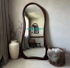 تصویر آینه قدی چوبی F405 