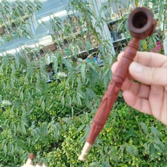 تصویر چپق منبت کاری 