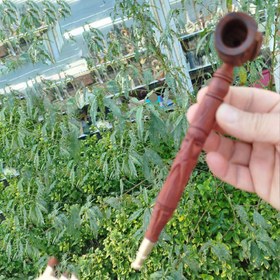 تصویر چپق منبت کاری 