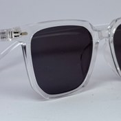 تصویر عینک آفتابی شیشه ای کاراملی و طوسی Moscot 