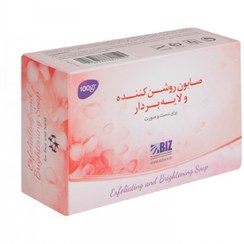 تصویر صابون روشن کننده و لایه بردار دکتر بیز Dr.BIZ Exfoliating and Brightening Soap