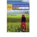 تصویر کاغذ فتوگلاسه 135 گرم ضد آب مگا سایز A4 MEGA A4 Photo Glossy Paper 135gsm 100sh