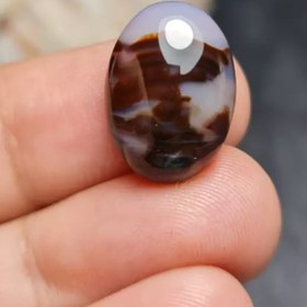 تصویر نگین سنگ عقیق معدنی کد 27264 