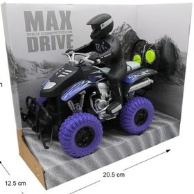 تصویر موتور چهار چرخ کنترلی شارژی ایتم :ESD868-11 مقیاس:1:18 Rechargeable four-wheeled remote control motorcycle Item: ESD868-11 Scale: 1:18