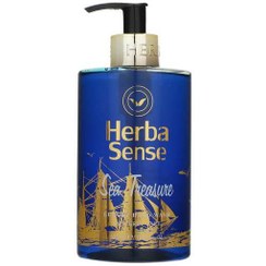 تصویر مایع دستشویی آبرسان آردن هرباسنس Ardene Herba Sense مدل Sea Treasure حجم 500ml 