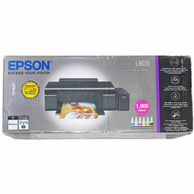 تصویر پرینتر رنگی جوهرافشان اپسون مدل Epson L805 