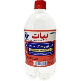 تصویر تینر فوری ممتاز بیات مدل 10000 حجم 1 لیتر 