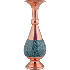 تصویر گلدان صراحی 40 فیروزه کوبی آقاجانی کد F032 