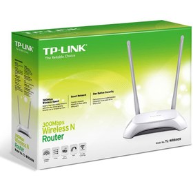 تصویر تی پی لینک مدل TL-WR840N TP-Link TL-WR840N 300Mbps Wireless