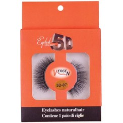 تصویر مژه مصنوعی پنج بعدی E114-07 ورژن Vergen E114-07 5D Eyelash