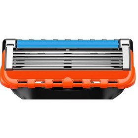 تصویر تیغ یدک ژیلت Gillette مدل 5 Fusion تک عددی 