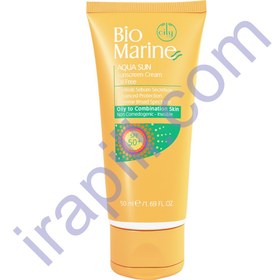 تصویر کرم ضد آفتاب فاقد چربی +SPF50 بایومارین 50 میلی لیتر 